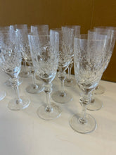 Load image into Gallery viewer, 12 Gallia Crystal Champagne Glasses from Rogaska Crystal