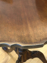 Load image into Gallery viewer, Hand Carved Mahogany Tilt Top Pie Crust Table from Baker Furniture