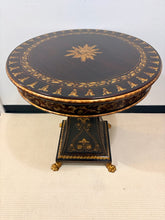 Load image into Gallery viewer, Round Ornate Occasional Table with Claw Feet & Lion Emblem