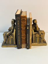 Load image into Gallery viewer, Pair of Vintage Brass Abraham Lincoln Bookends