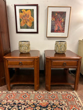 Load image into Gallery viewer, Pair of One Drawer Nightstands from Thomasville Furniture