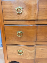 Load image into Gallery viewer, Three Drawer Dresser with Brass Hardware form Harden Furniture for Walter E. Smithe