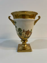 Load image into Gallery viewer, Vintage Porcelain Urn depicting French Countryside Scene from Chelsea House