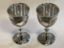 Load image into Gallery viewer, Pair of Small  Silver Goblets
