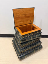 Load image into Gallery viewer, Tessellated Green Marble Book Box Side Table from Maitland Smith