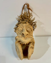 Load image into Gallery viewer, Hand Crafted Bamboo Root Mask/Instrument with Stick