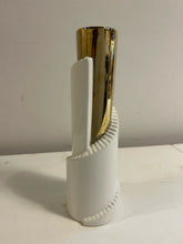 Load image into Gallery viewer, Gold & Ceramic Spiral Vase from Studio 350