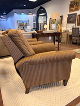 Load image into Gallery viewer, Brown Striped Upholstered Recliner from Flexsteel