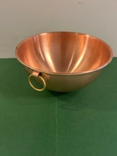 Load image into Gallery viewer, Copper Beating Bowl with Loop Handle from Bridge Kitchenware, made in France