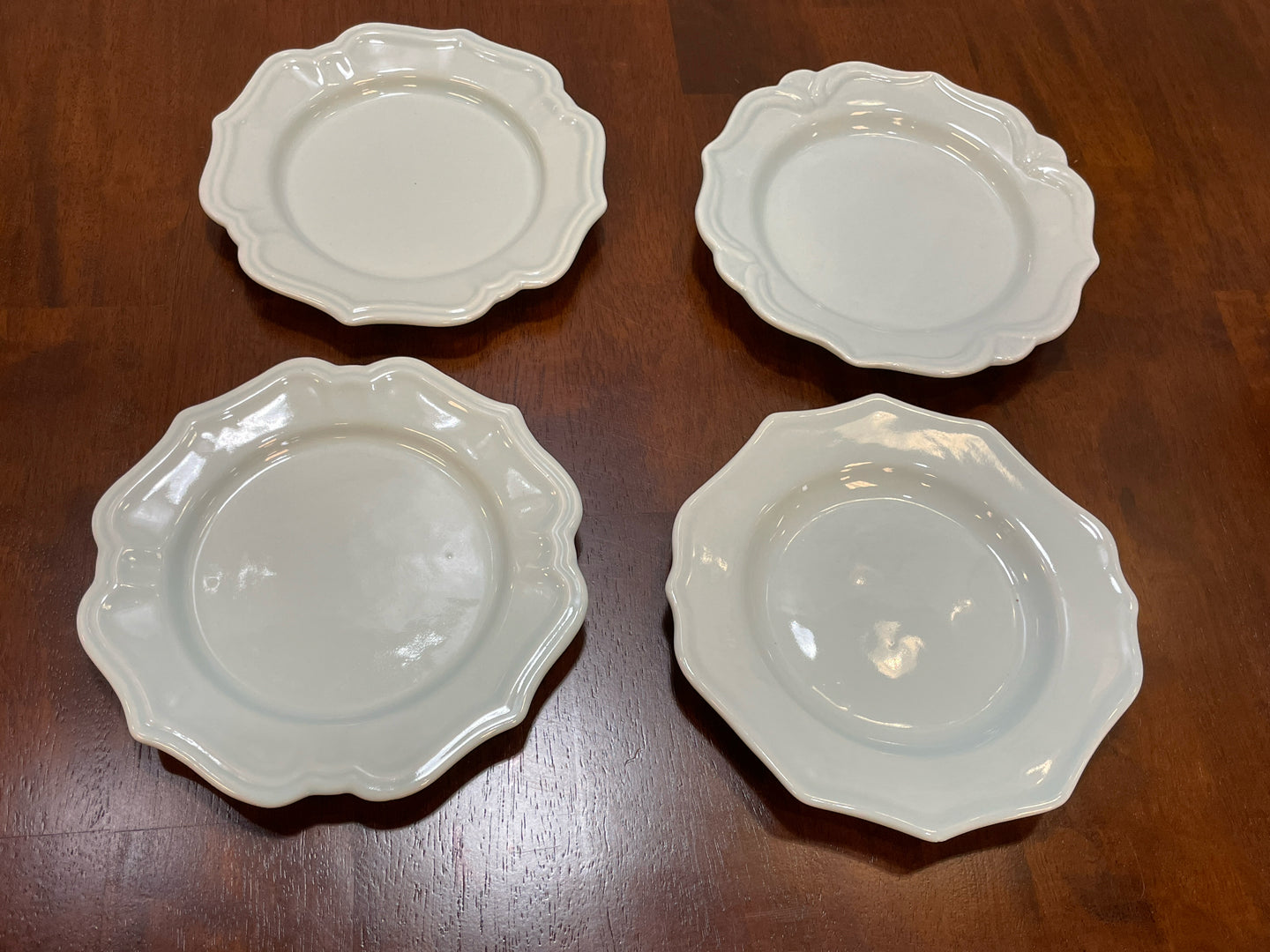 Four Light Blue Plates from Godinger & Co.