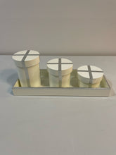 Load image into Gallery viewer, Acrylic Vanity Canister Set
