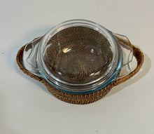 Load image into Gallery viewer, Handwoven Casserole Dish Holder with Removable Glass Dish from Calaisio