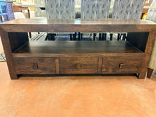 Load image into Gallery viewer, Three Drawer Media Console