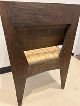 Load image into Gallery viewer, Four Vintage MCM Wood Chairs with Woven Rush Seats