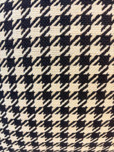 Load image into Gallery viewer, Pair of Black & Cream Gingham Pillows