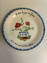 Load image into Gallery viewer, Six Vintage French "Le Doux Langage de Fleurs" Plates