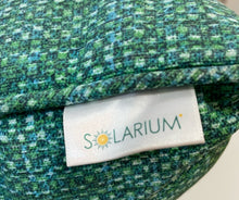 Load image into Gallery viewer, Pair of Teal Indoor/Outdoor Pillows from Solarium