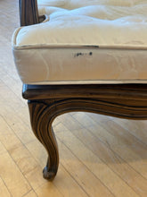 Load image into Gallery viewer, French Provincial Style Game Table with Four Cane Back Armchairs