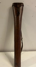 Load image into Gallery viewer, Vintage Leather Barrel Carrier