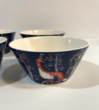 Load image into Gallery viewer, Four Iittala Taika Porcelain Bowls from Klaus Haapaniemi