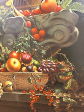 Load image into Gallery viewer, Fruit Still Life Canvas Reproduction with Ornate Gold Frame