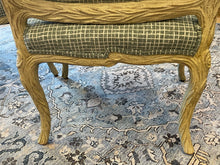 Load image into Gallery viewer, Pair of Louis XV Style Fauteuil Armchairs with Patterned Upholstery