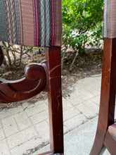 Load image into Gallery viewer, Five Renaissance Revival Style Upholstered Wood Frame Dining Chairs