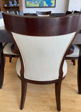 Load image into Gallery viewer, Mahogany Dining Table, 2 Arm Chairs & 8 Side Chairs, Two 22" Leaves and Custom Pads from Polidordesign