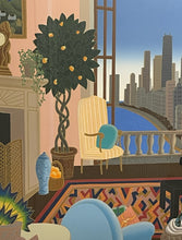 Load image into Gallery viewer, Framed Serigraph, "Lake Shore Drive" by Thomas McKnight, signed & numbered