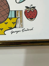 Load image into Gallery viewer, Vintage MCM Ambrosia Pineapple Enamelware Pan from Georges Briard