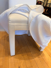 Load image into Gallery viewer, White Slip Covered Parsons Chair