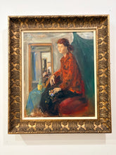 Load image into Gallery viewer, Original Expressionist Figural Painting by Gus Hunkele, signed
