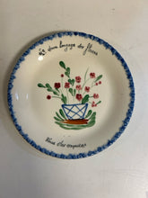 Load image into Gallery viewer, Six Vintage French "Le Doux Langage de Fleurs" Plates