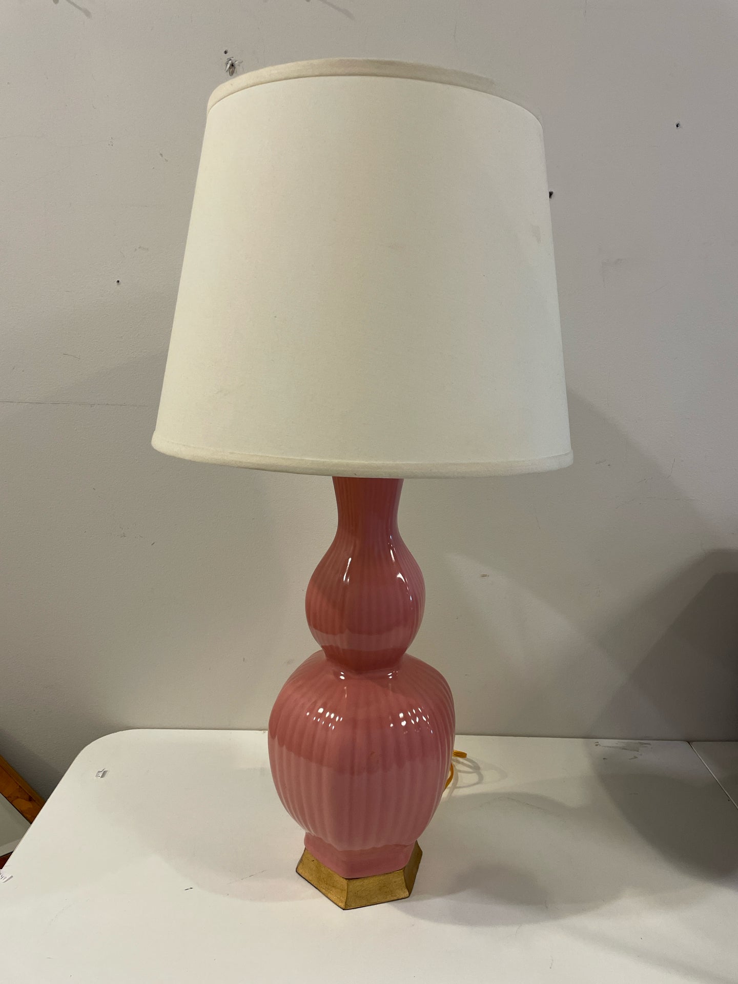 Vintage Pink Lamp