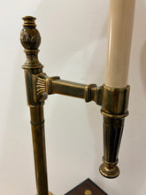 Load image into Gallery viewer, Two Tier Reading Lamp Table with Brass Detailing from Stiffel