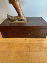 Load image into Gallery viewer, Vintage Gilt Bronze Thai Statue of Prince Phra Rama