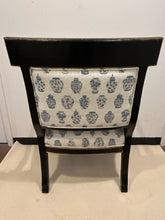 Load image into Gallery viewer, Limited Edition Commemorative Queen Elizabeth Regency Chinoiserie Arm Chair with Gold Leaf Accents from Highland House