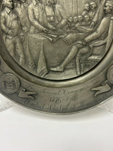 Load image into Gallery viewer, 1976 United States Bicentennial Commemorative Pewter Plate