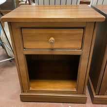 Load image into Gallery viewer, Pair of One Drawer Nightstands from Crate & Barrel