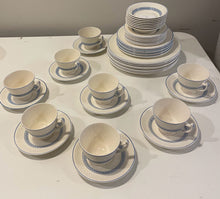 Load image into Gallery viewer, Eight Place Settings, Elaine Blue Mansard Pattern from Copeland Spode (Plus  Addt'l  Pieces)