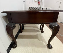 Load image into Gallery viewer, Pair of Mahogany End Tables with Claw Feet from Thomasville