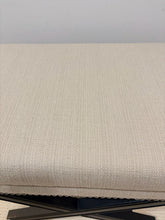 Load image into Gallery viewer, Linen Upholstered Bench with Nail Head Detail from Uttermost
