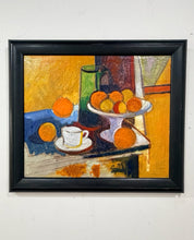 Load image into Gallery viewer, Original Oil "Still Life with Oranges" by James Hartman, signed