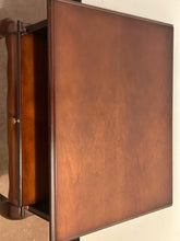 Load image into Gallery viewer, Queen Anne Style Mahogany End Table with Pull Out Tray