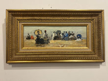 Load image into Gallery viewer, Vintage Seaside Impressionist Oil Painting (II), signed