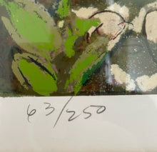 Load image into Gallery viewer, Framed & Linen Matted "Daydream" Floral Giclee Print by Alexa Koury