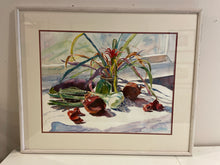 Load image into Gallery viewer, Watercolor of Vegetables  by Phyllis Roewe, signed