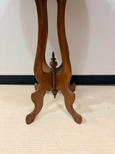 Load image into Gallery viewer, Victorian Parlor Table with Removable Marble Top and Wood Base