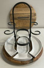 Load image into Gallery viewer, Two Tier Charcuterie and Wine Server from Frontgate