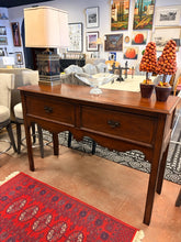Load image into Gallery viewer, Two Drawer Console Table from Drexel Heritage